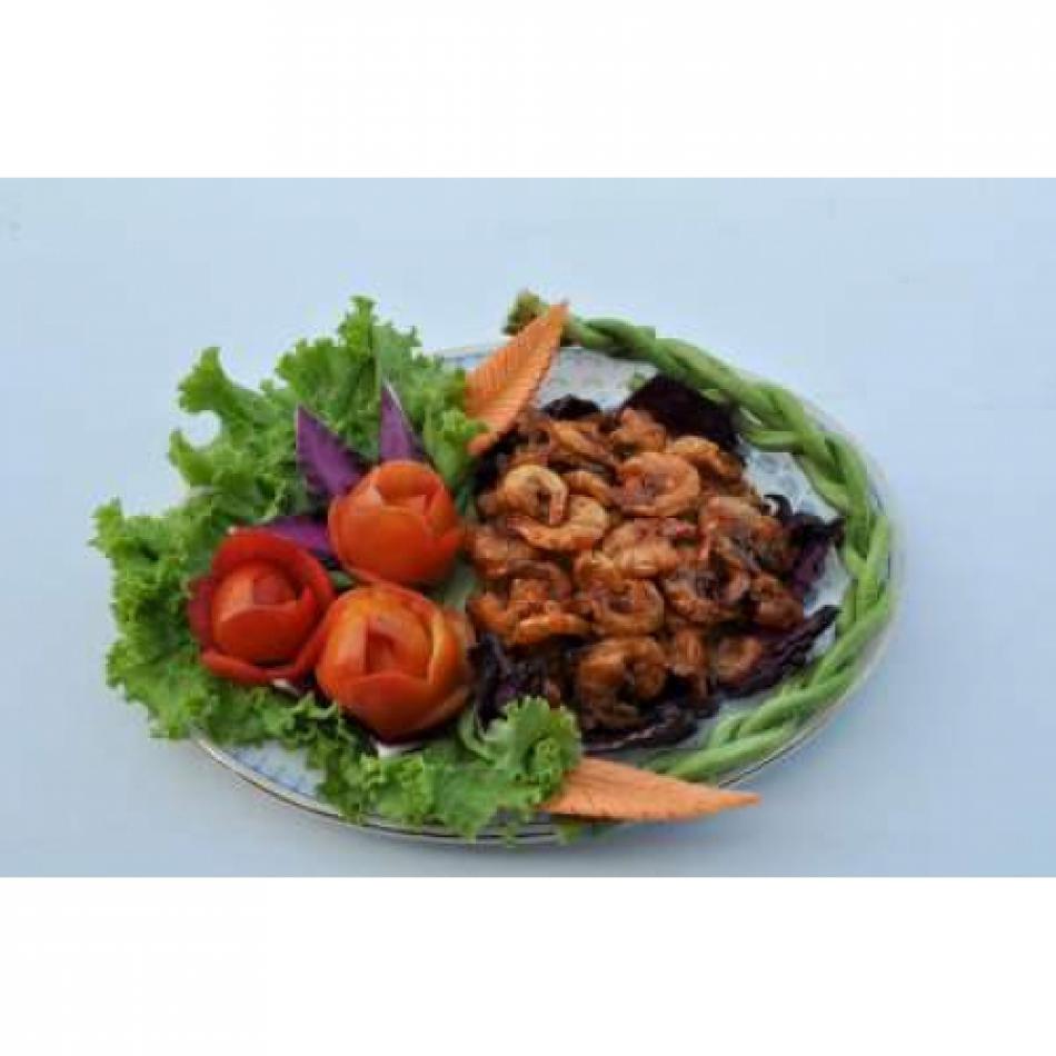 กุ้งทะเลปรุงรส