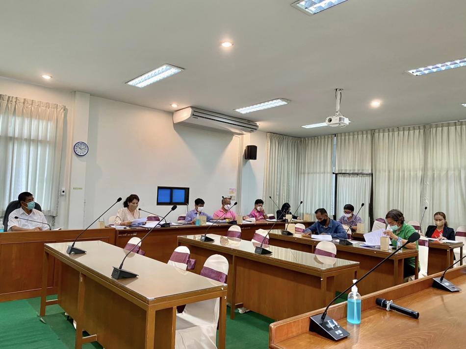 ประชุมคณะกรรมการสนับสนุนการจัดทำแผนเทศบาลตำบลปากน้ำหลังสวน