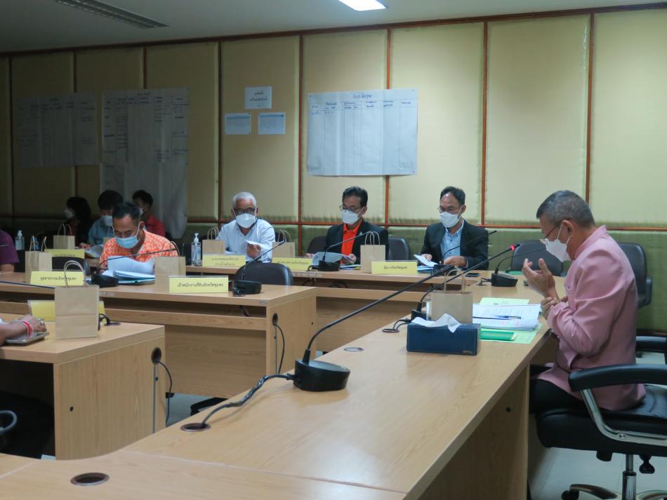 ประชุมคณะกรรมการจัดรูปที่ดิน เพื่อพัฒนาพื้นที่ส่วนจังหวัดชุมพร